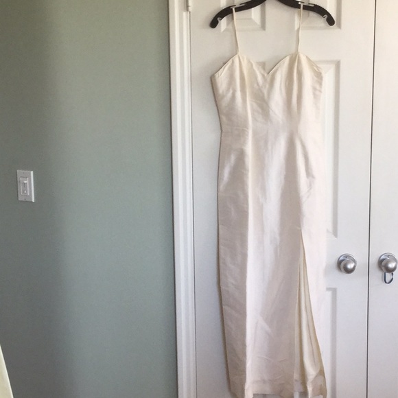 Custom Pure Silk Wedding dress - Picture 1 of 3